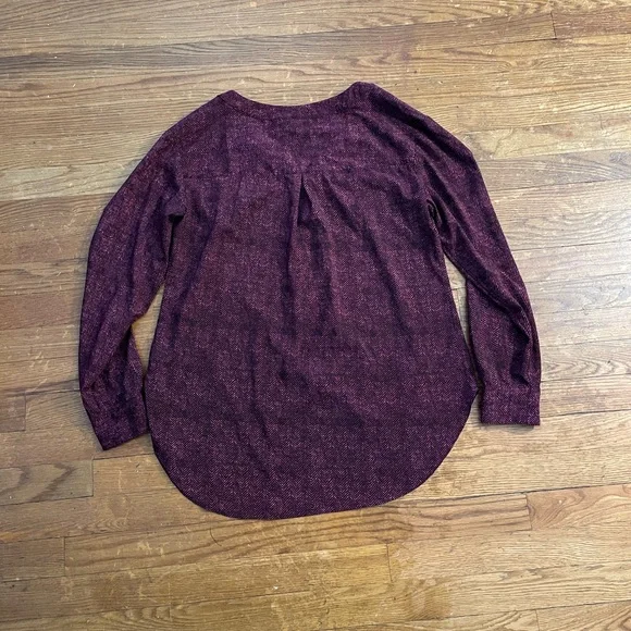 Worthington Long Sleeve Blouse - Picture 2 of 4
